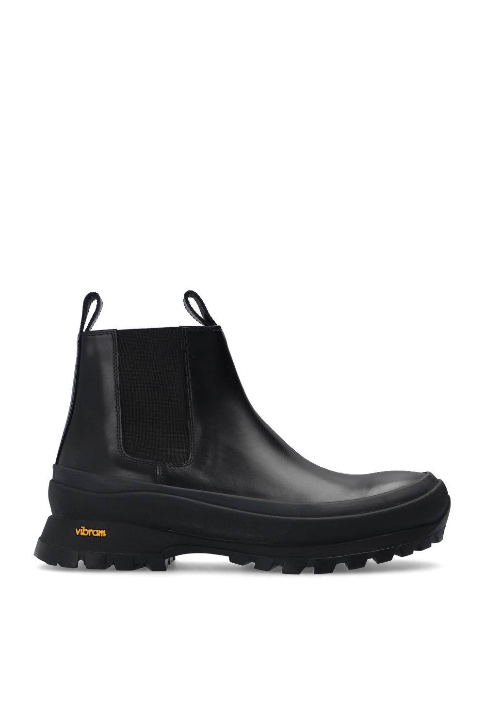 JIL SANDER Leather Chelsea boots